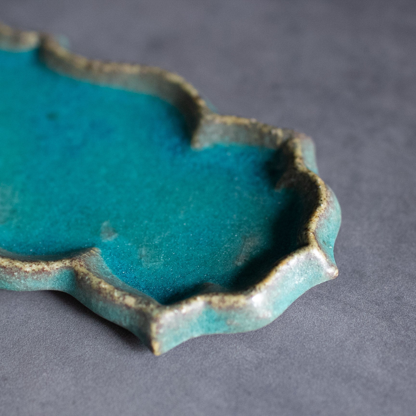 藤原純 スクエアプレート 洋梨 トンガリ 小鉢 皿 6点セット 作家 器 未