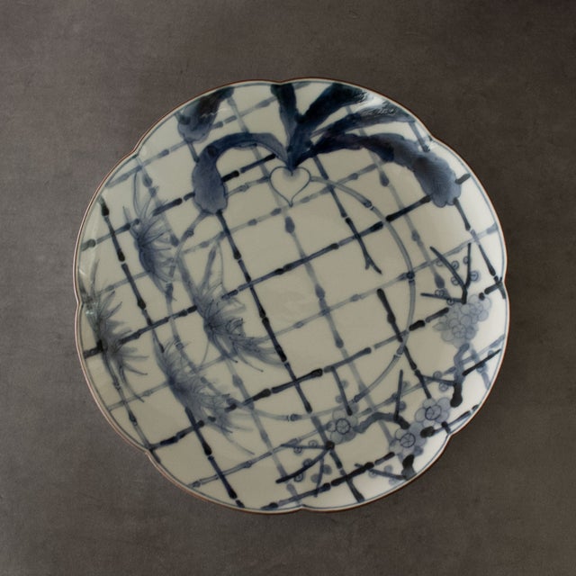 中国清時代　新渡染付中皿20枚　直径約16.5cm 東Y6-0621②トトチ 中国清時代 新渡染付中皿20枚 直径約16.5cm 東Y6-0621②トトチ