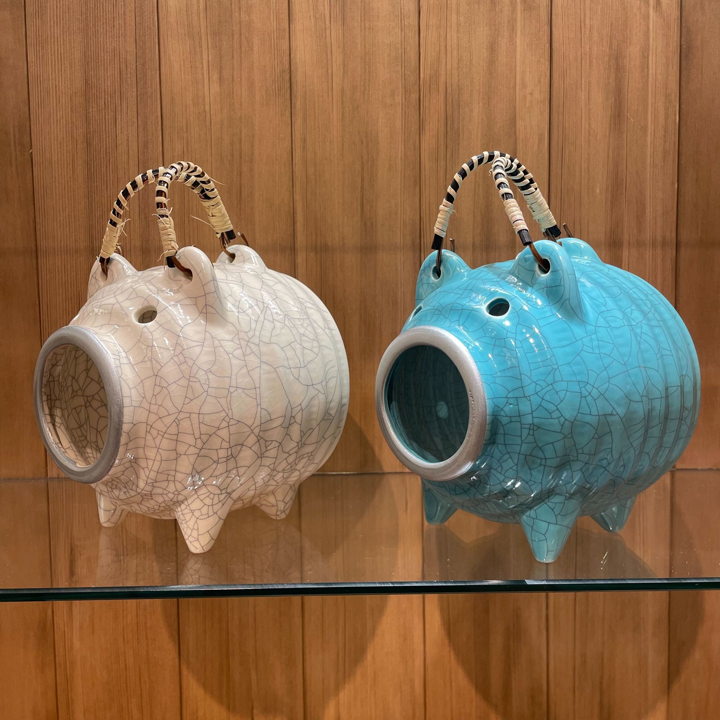 蚊取り豚（貫入一色）【苫米地正樹】 | Elena Tokyo（絵れ菜Tokyo）