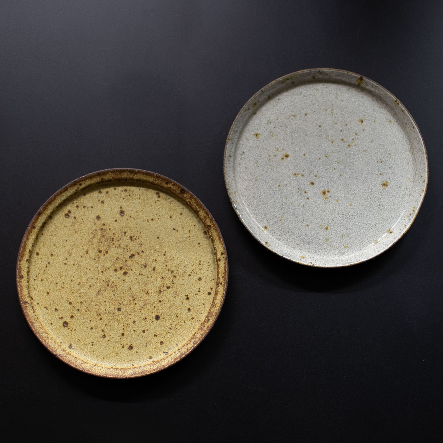 お値下げ線文陶器 HP2 内田鋼一 硝子釉線刻文茶碗 / UCHIDA Koichi Chawan, Glass glaze