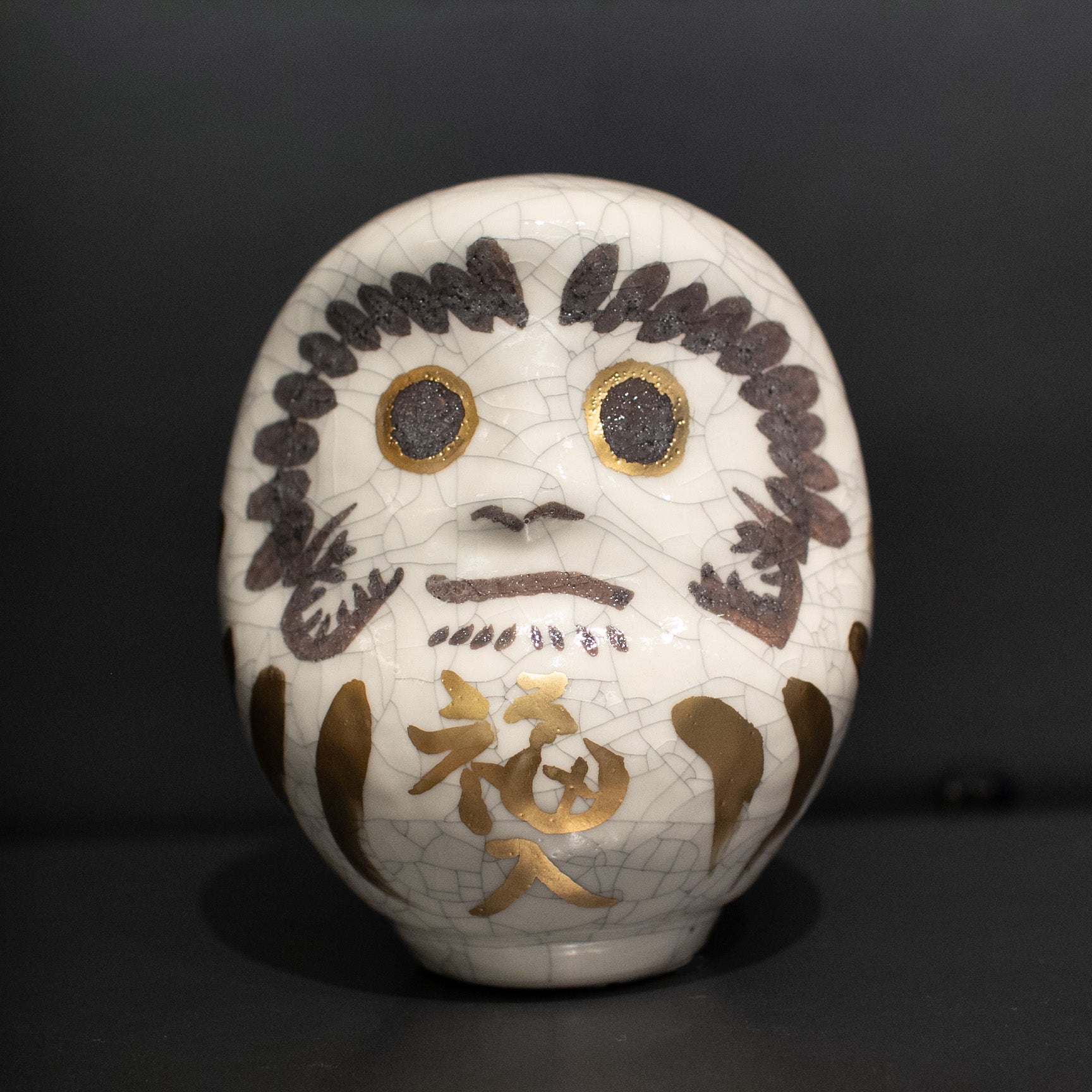 達磨（貫入一色）【苫米地正樹】 | Elena Tokyo（絵れ菜Tokyo）