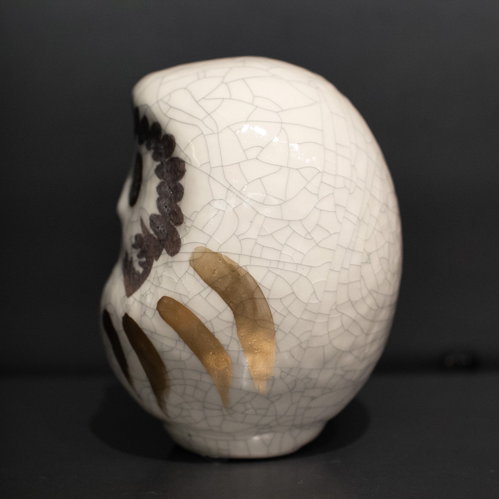 達磨（貫入一色）【苫米地正樹】 | Elena Tokyo（絵れ菜Tokyo）